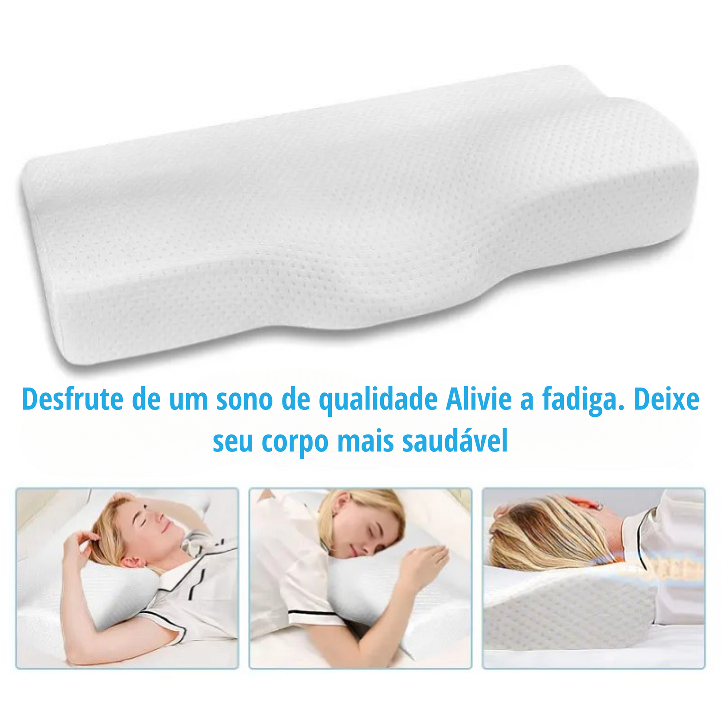 Almohada de Espuma Ortopédica